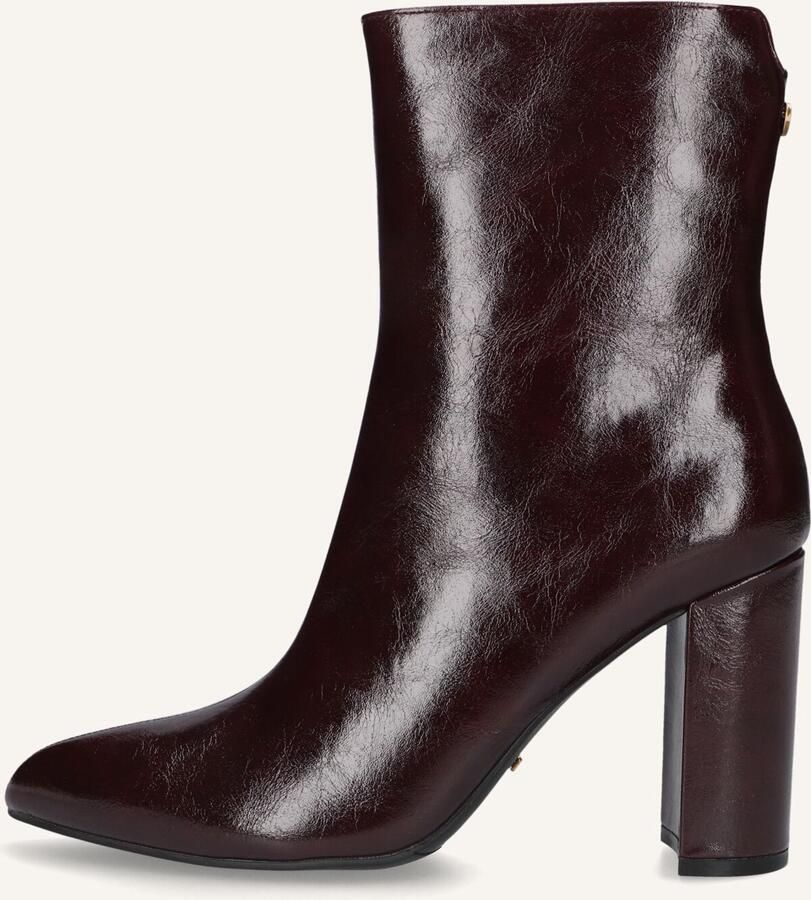 Mexx Vida Indy Enkellaarsjes Enkelboots met rits Dames Bordeaux - Foto 8