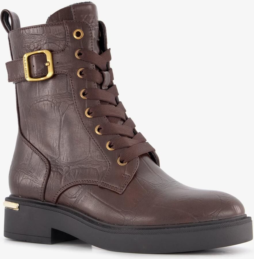 Mexx XX bij dames veterboots bruin