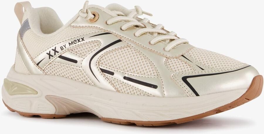 Mexx XX by dames dad sneakers goudkleurig Uitneembare zool