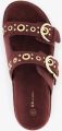 Mexx XX By dames slippers bordeaux rood - Rood