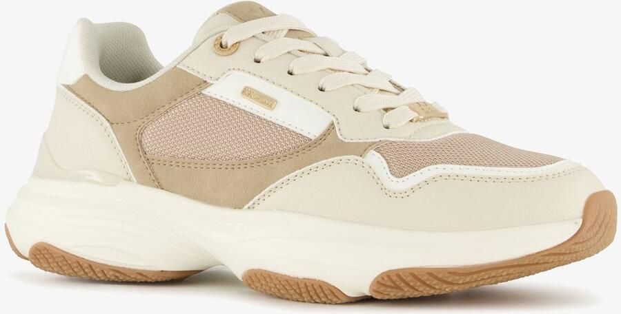Mexx XX by dames sneakers beige Uitneembare zool
