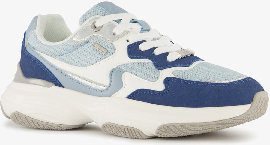 Mexx XX by dames sneakers blauw wit Uitneembare zool