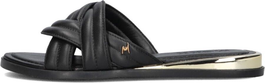 Mexx Sandalen Natalya Dames Zwart Goud - Foto 3