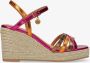 Mexx Noemi Pakina Sandalen Met Sleehak Dames Paars - Thumbnail 2