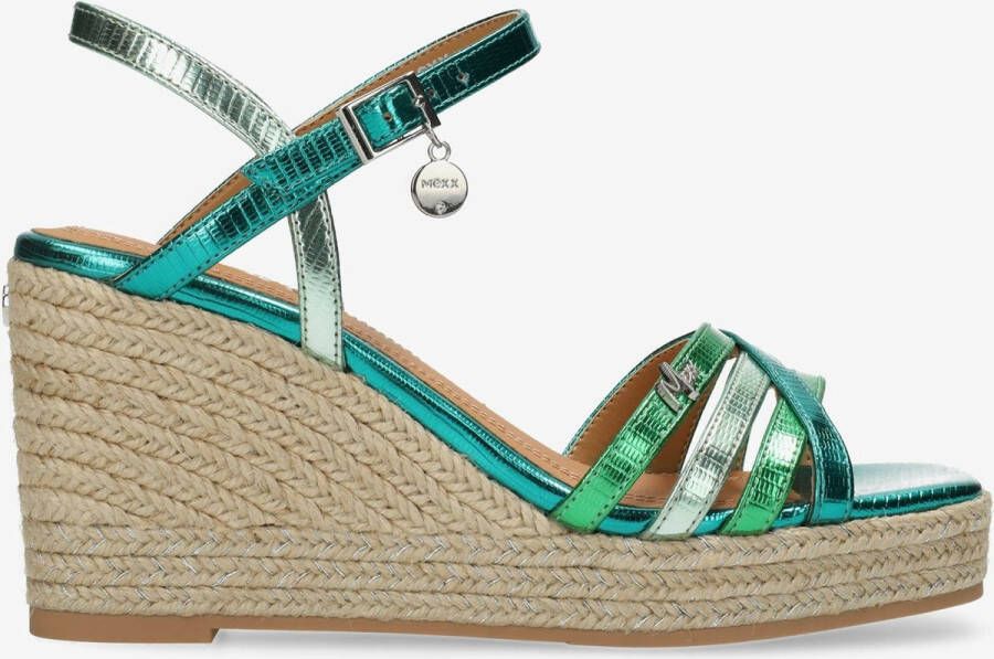 Mexx Noemi Pakina Heeled Sandal Turquoise Dames