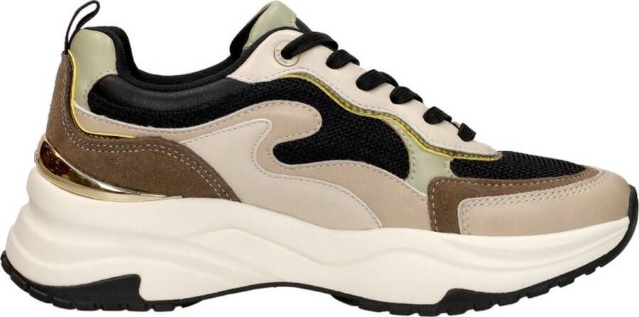 Mexx Stijlvolle zwarte sneakers met gouden details Multicolor Dames - Foto 2