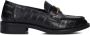 Mexx Pearl Mae Loafers Dames Instappers Zwart - Thumbnail 2