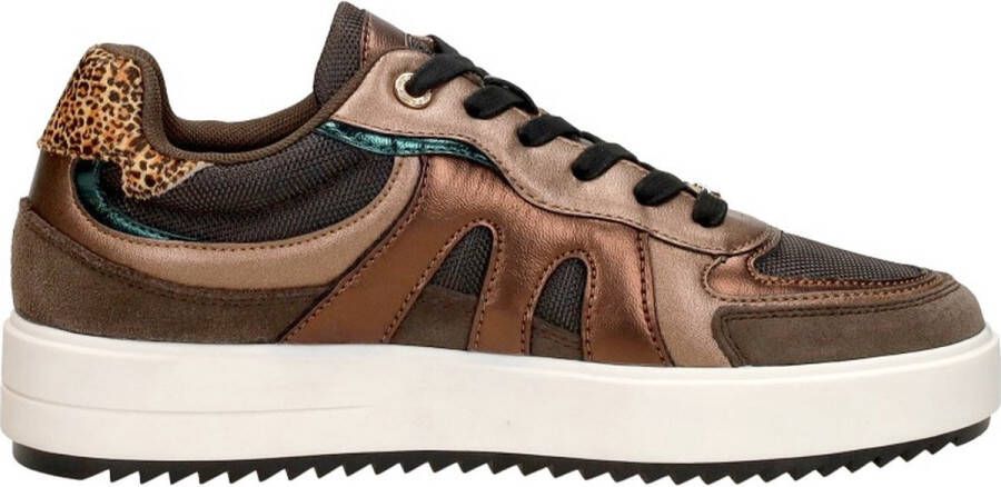 Mexx Persia Olli Sneakers Leren Sneaker Brons - Foto 2