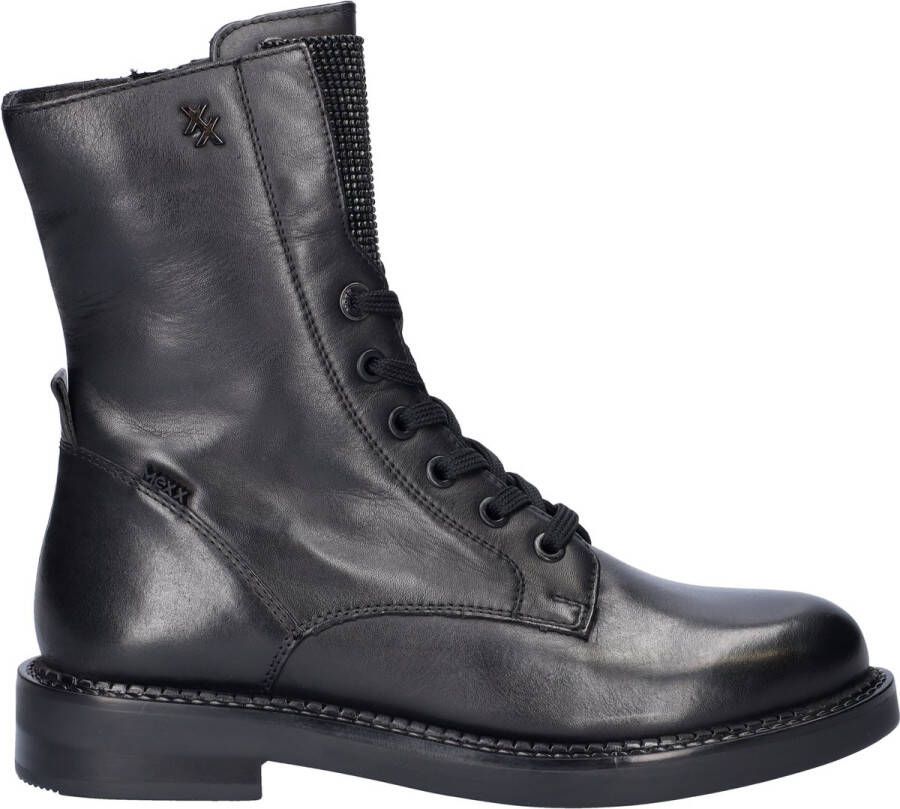 Mexx Pina Mabel dames veterboot Zwart