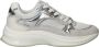 Mexx Racoon Phoeby Sneakers Laag Zilverkleur - Thumbnail 1