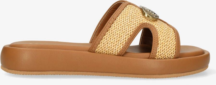 Mexx Rami Pacha Slippers cognac Synthetisch