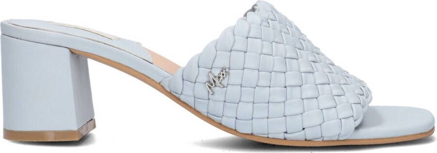 Mexx Blauwe Leren Muiltjes Jalara Blue Dames - Foto 3
