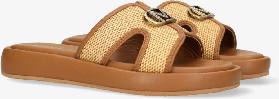 Mexx Rami Pacha Slippers cognac Synthetisch