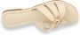 Mexx Dames Slipper Sandal Nikki Lamb BEIGE - Thumbnail 3