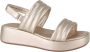 Mexx Gouden Plateau Sandaal Yellow Dames - Thumbnail 13