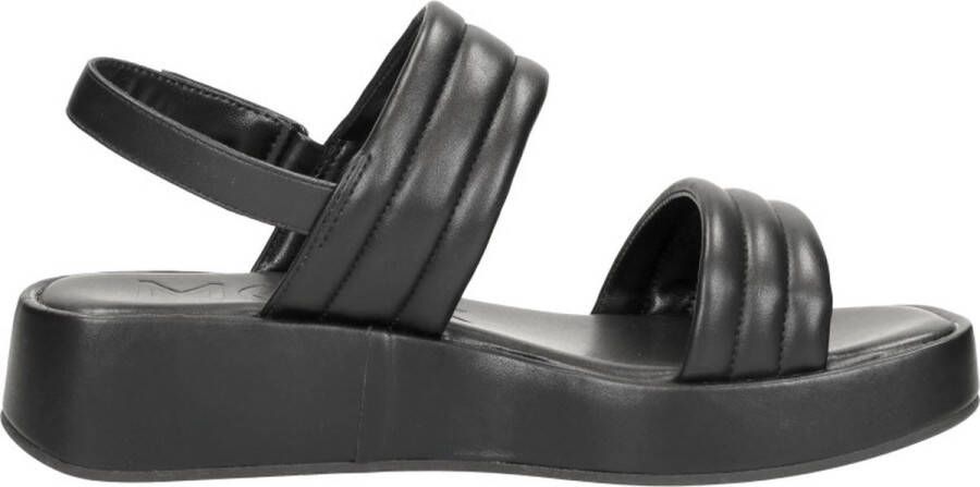 Mexx Zwarte Platform Sandaal voor Dames Black Dames