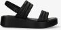 Mexx Zwarte Platform Sandaal voor Dames Black Dames - Thumbnail 1