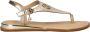 Mexx Gouden Reptielenprint Sandalen Yellow Dames - Thumbnail 9