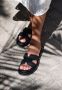 Mexx Slipper Lotus Dames Zwart - Thumbnail 3
