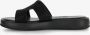Mexx Slipper Lotus Dames Zwart - Thumbnail 1