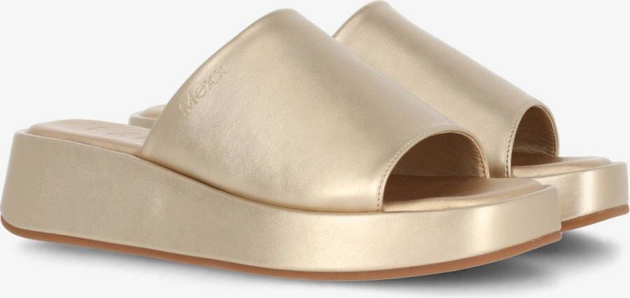 Mexx Slipper Nica Dames Goud