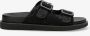 Mexx Zwarte Strass Slippers Noraia Black Dames - Thumbnail 2