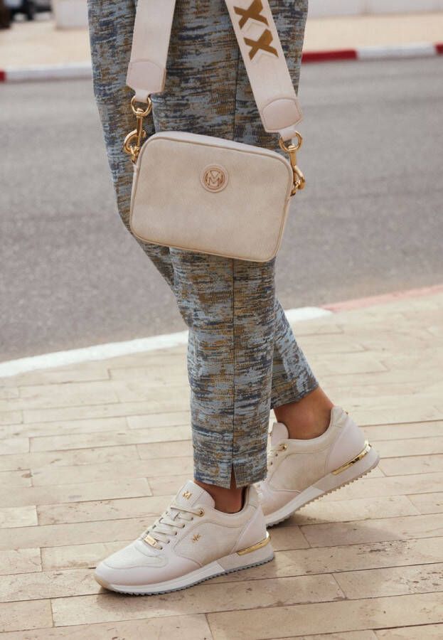 Mexx Beige Fleur Ellen Sneakers voor Dames Beige Dames - Foto 1