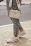 Mexx Beige Fleur Ellen Sneakers voor Dames Beige Dames - Thumbnail 1