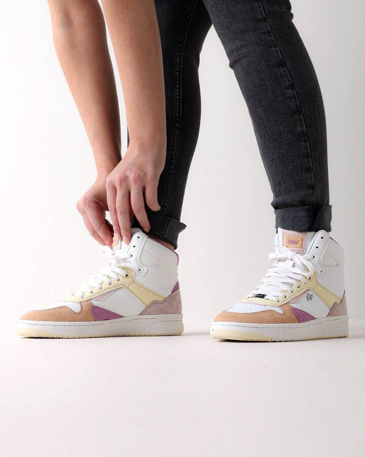 Mexx Ginny Hoge sneakers Leren Sneaker Dames Multi - Foto 4