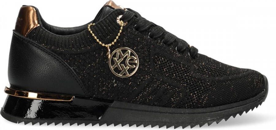 Mexx Sneakers Gitte Glitter MIRL1000141W-1000 Zwart Goud - Foto 8