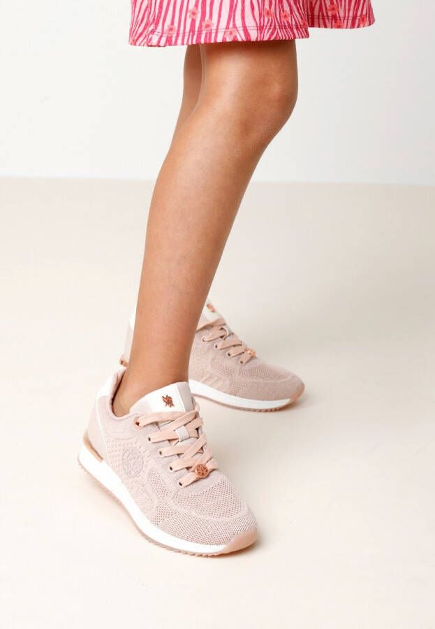 Mexx Sneaker Gitte Glitter Mini Meisjes Roze