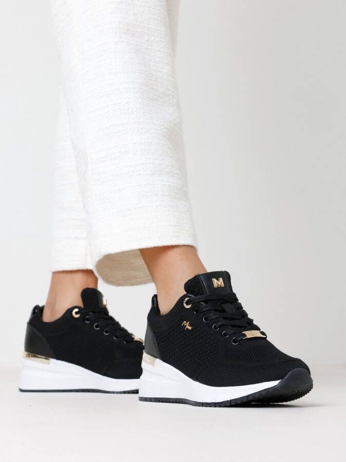 Mexx Sneaker Glass Dames Zwart