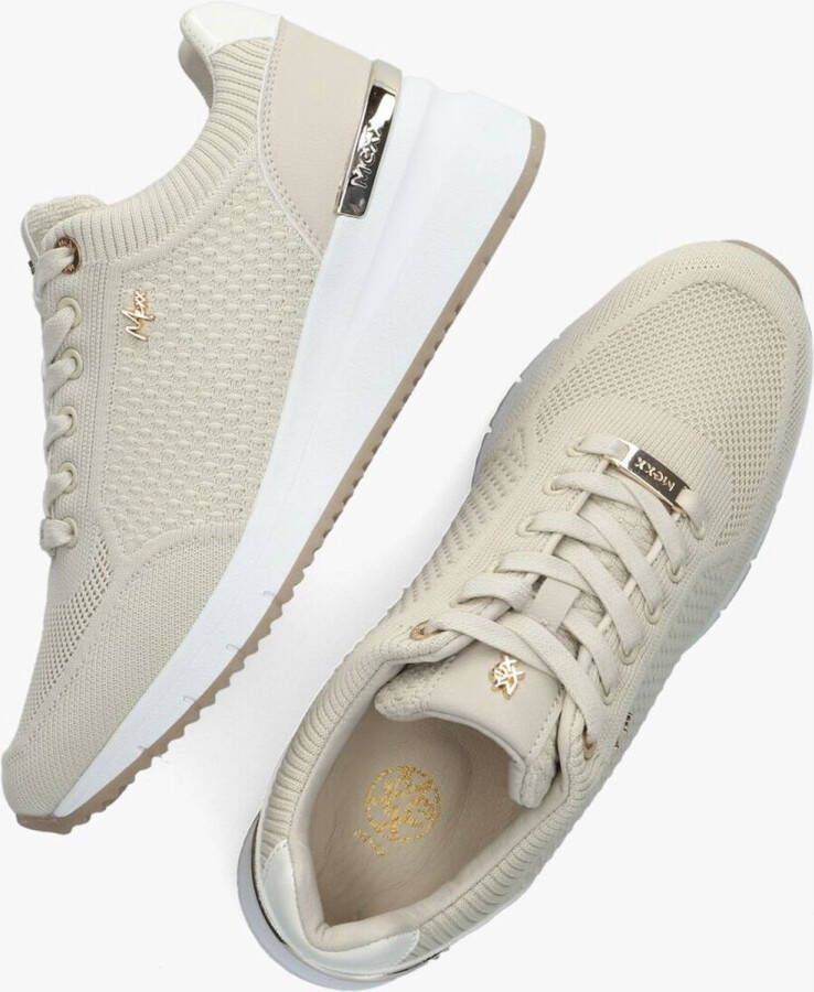 Mexx Glass Lage sneakers Dames Beige - Foto 3