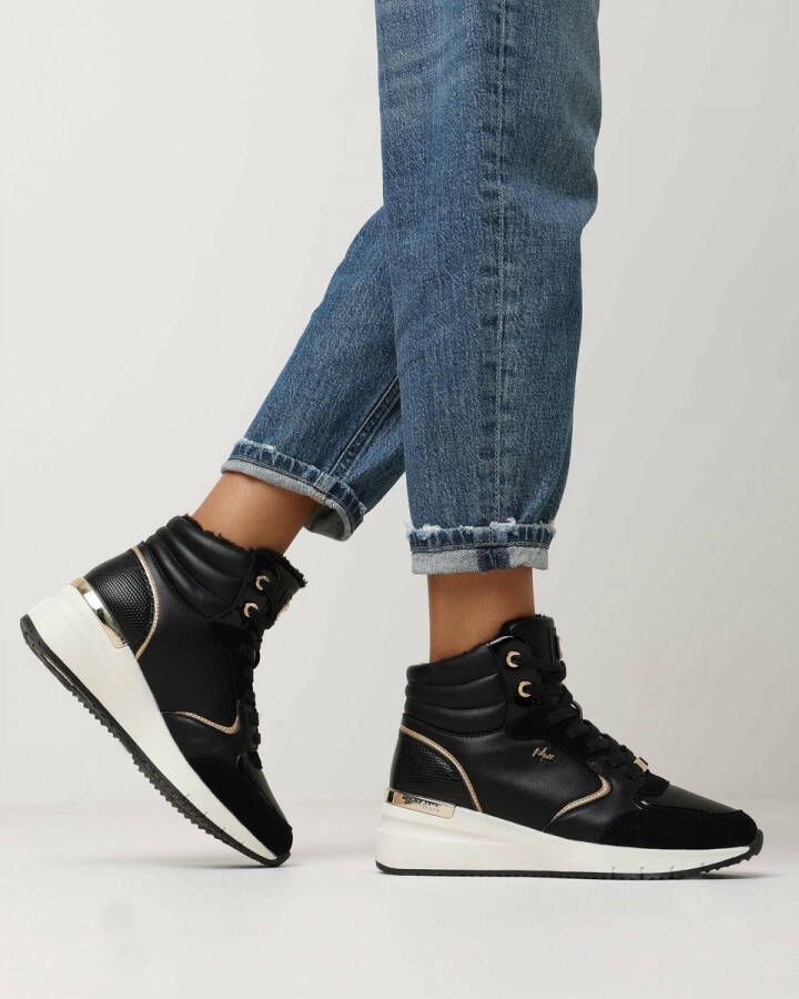 Mexx Sneaker Haley Zwart Dames Sneakers