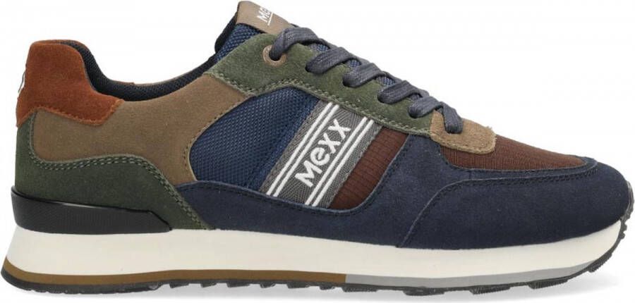 Mexx Sneaker Hoover DK Blauw Navy Mannen Sneakers