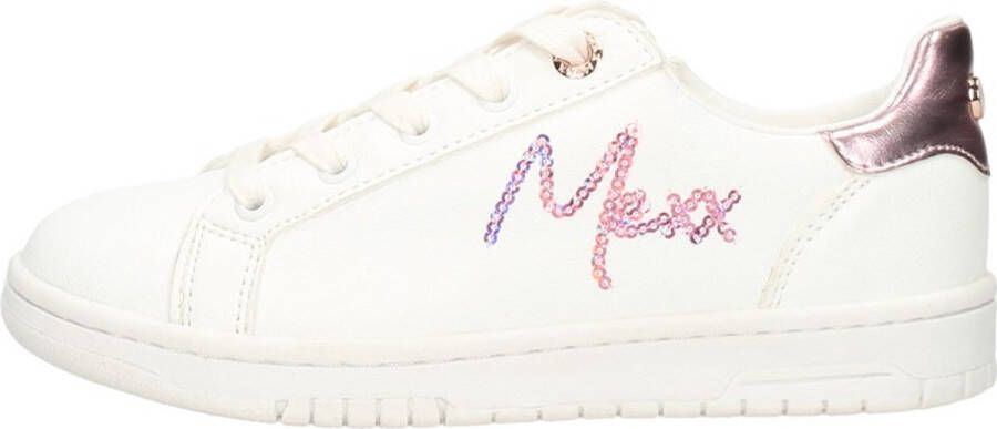 Mexx Sneaker Hoppa Wit Roze Kids Uni Sneakers