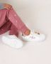 Mexx Sneaker Hoppa Wit Roze Kids Uni Sneakers - Thumbnail 1