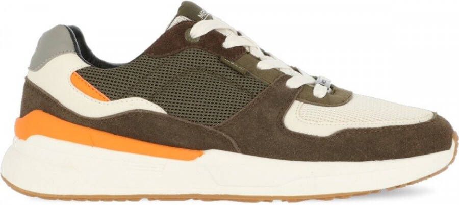 Mexx Sneaker Huxley Groen Mannen Sneakers