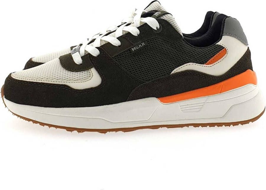 Mexx Sneaker Huxley Groen Mannen Sneakers