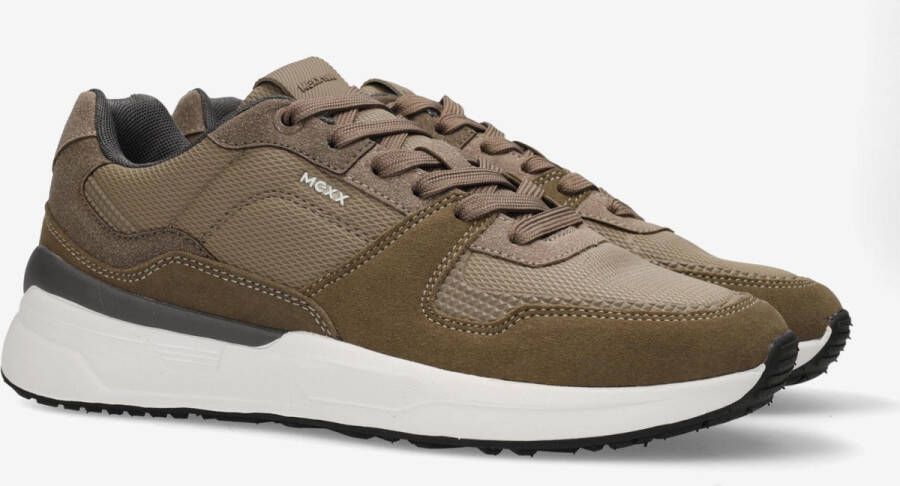 Mexx Sneaker Huxley Quin Taupe Mannen Taupe