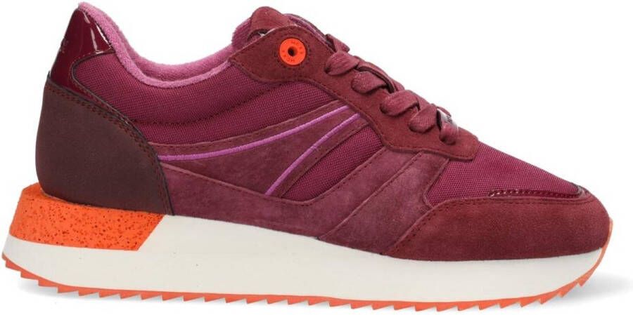 Mexx Sneaker Jazzy Burgundy Dames Sneakers