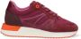 Mexx Sneaker Jazzy Dames Burgundy + Gratis Sokken - Thumbnail 2