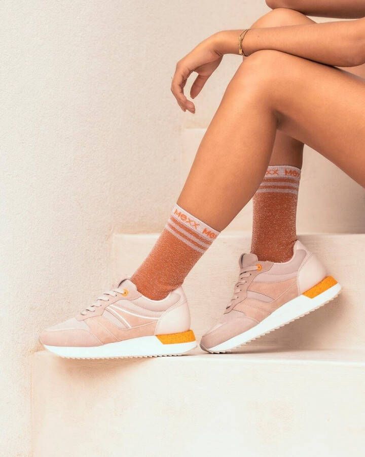 Mexx Sneakers Jazzy met contrastbeleg bij de hak - Foto 3