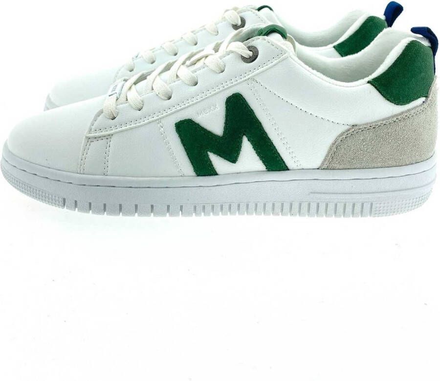 Mexx Sneaker Joah White Green Mannen Sneakers