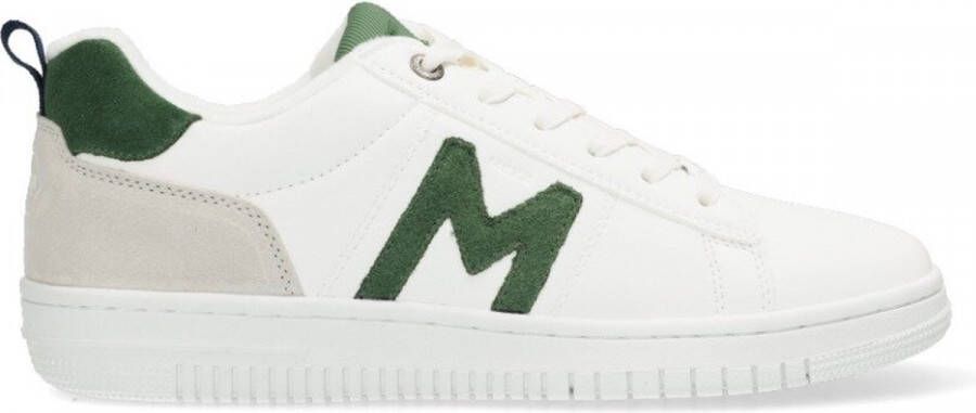 Mexx Sneaker Joah White Green Mannen Sneakers