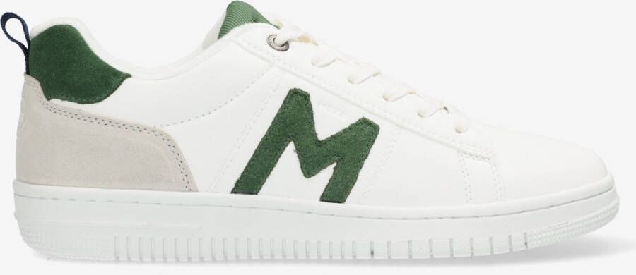 Mexx Sneaker Joah White Green Mannen Sneakers