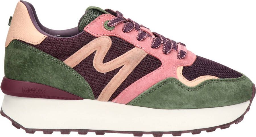 Mexx Kleurrijke Lage Sneakers Juju Multicolor Dames - Foto 4