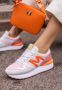 Mexx Sneakers Juju MIEV1002441W-3106 Wit Roze - Thumbnail 12