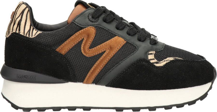 Mexx Sneakers Juju MXHY010001W-1006 Zwart Bruin - Foto 3