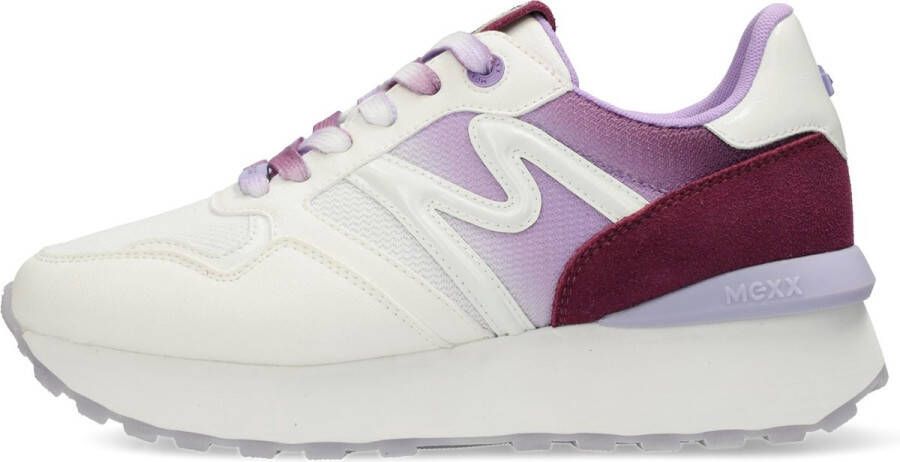 Mexx Sneaker Juju Humper White purple Dames